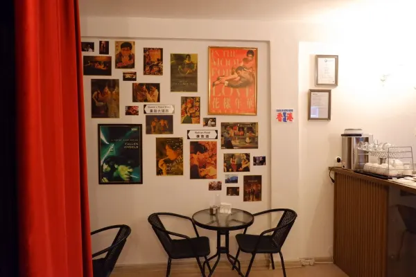 Inside Victoria: a wall of Hong Kong film posters